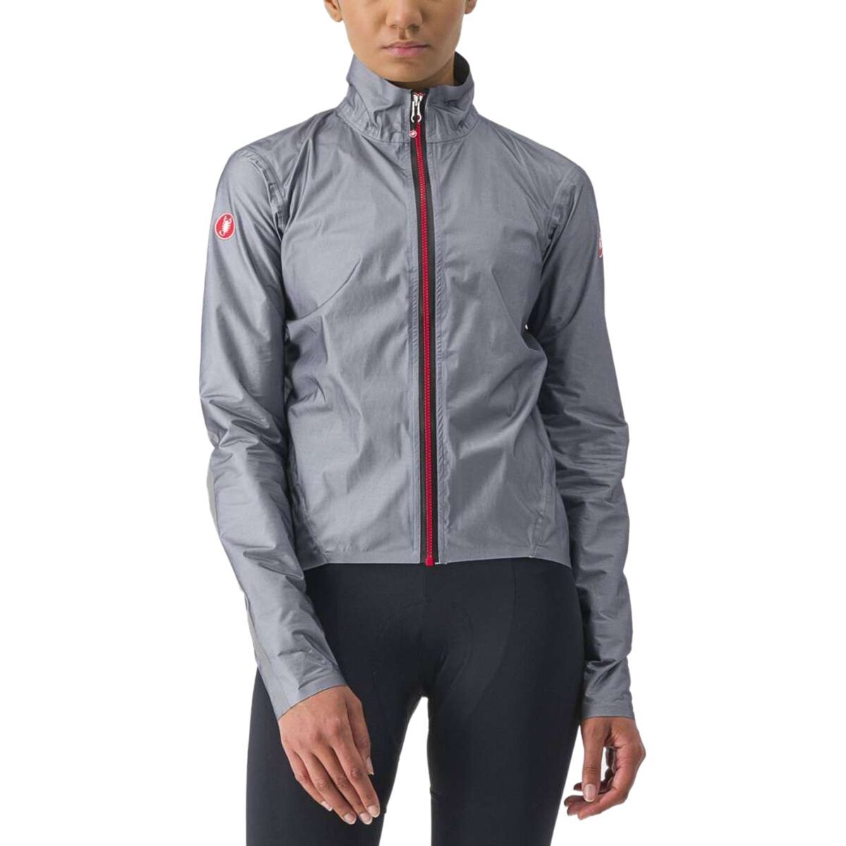 Castelli Tempesta Lite Jacket - Women's Gray, L