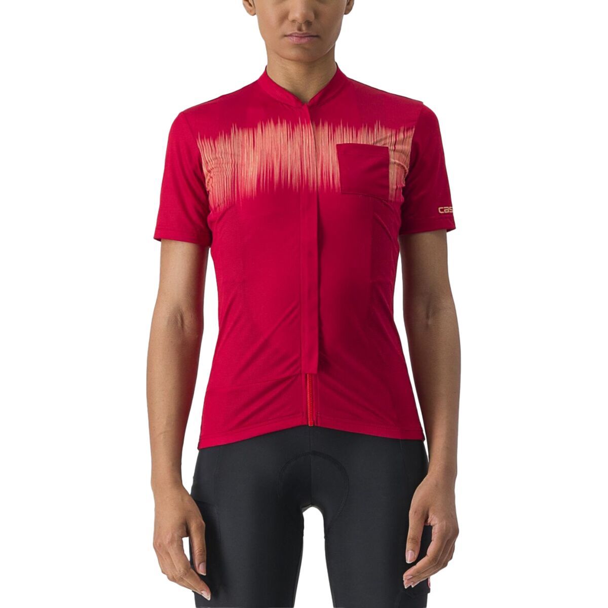 Image of Castelli Unlimited Sentiero 2 Jersey - Women's Dark Red, L