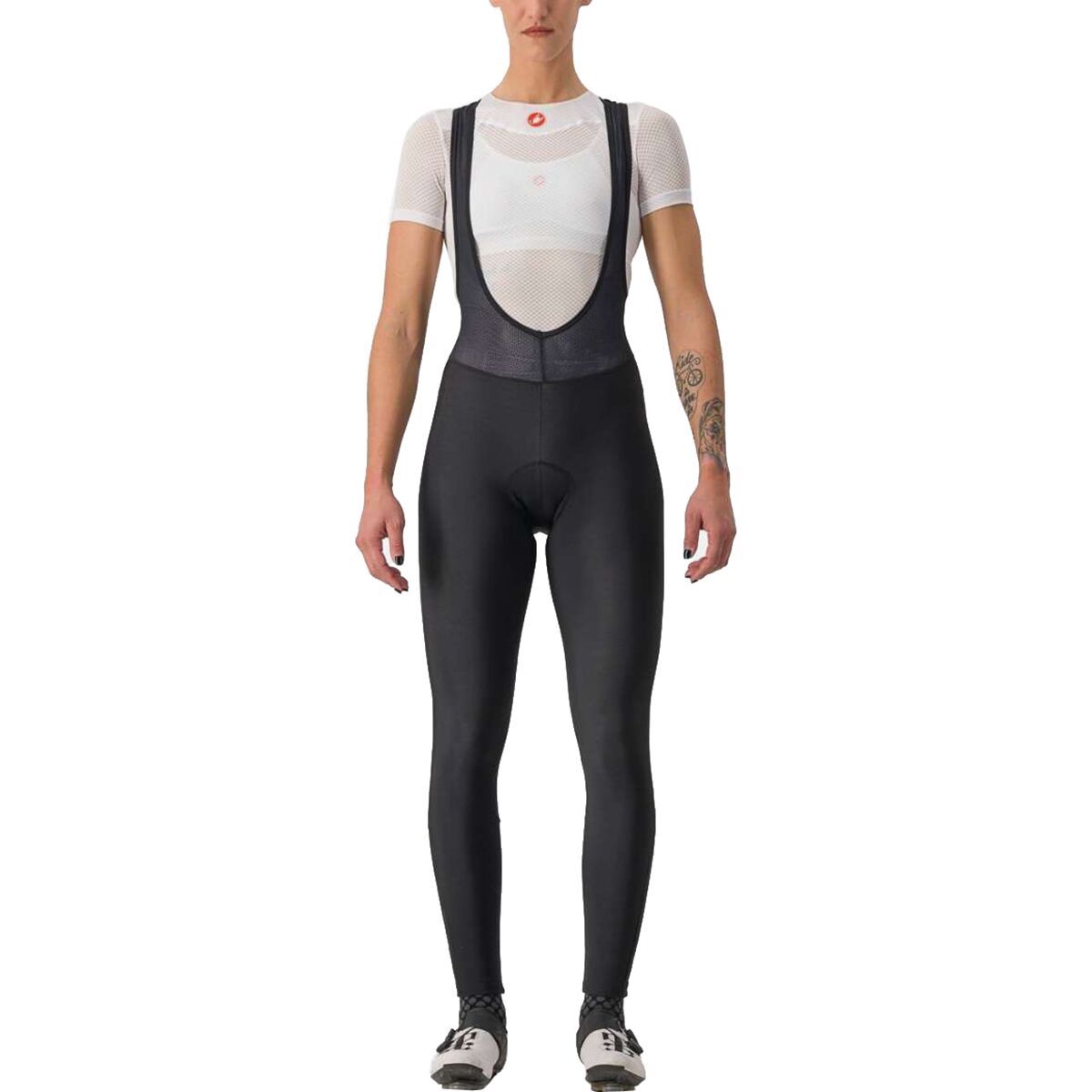 Image of Castelli Entrata Bibtight - Women's Black, L