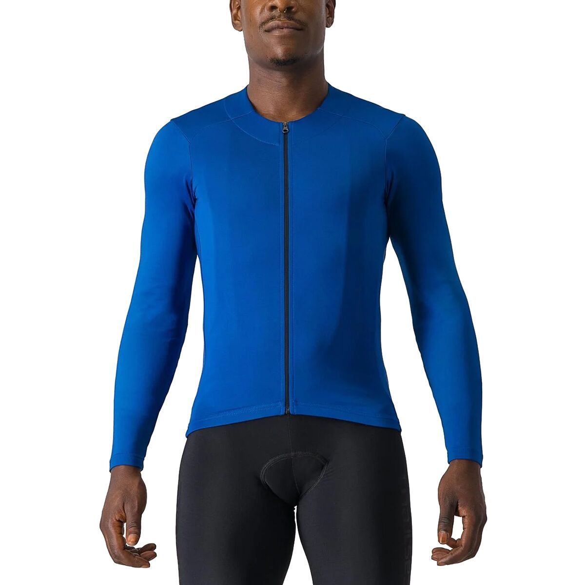 Castelli Fly Long-Sleeve Jersey - Men's Vivid Blue, S