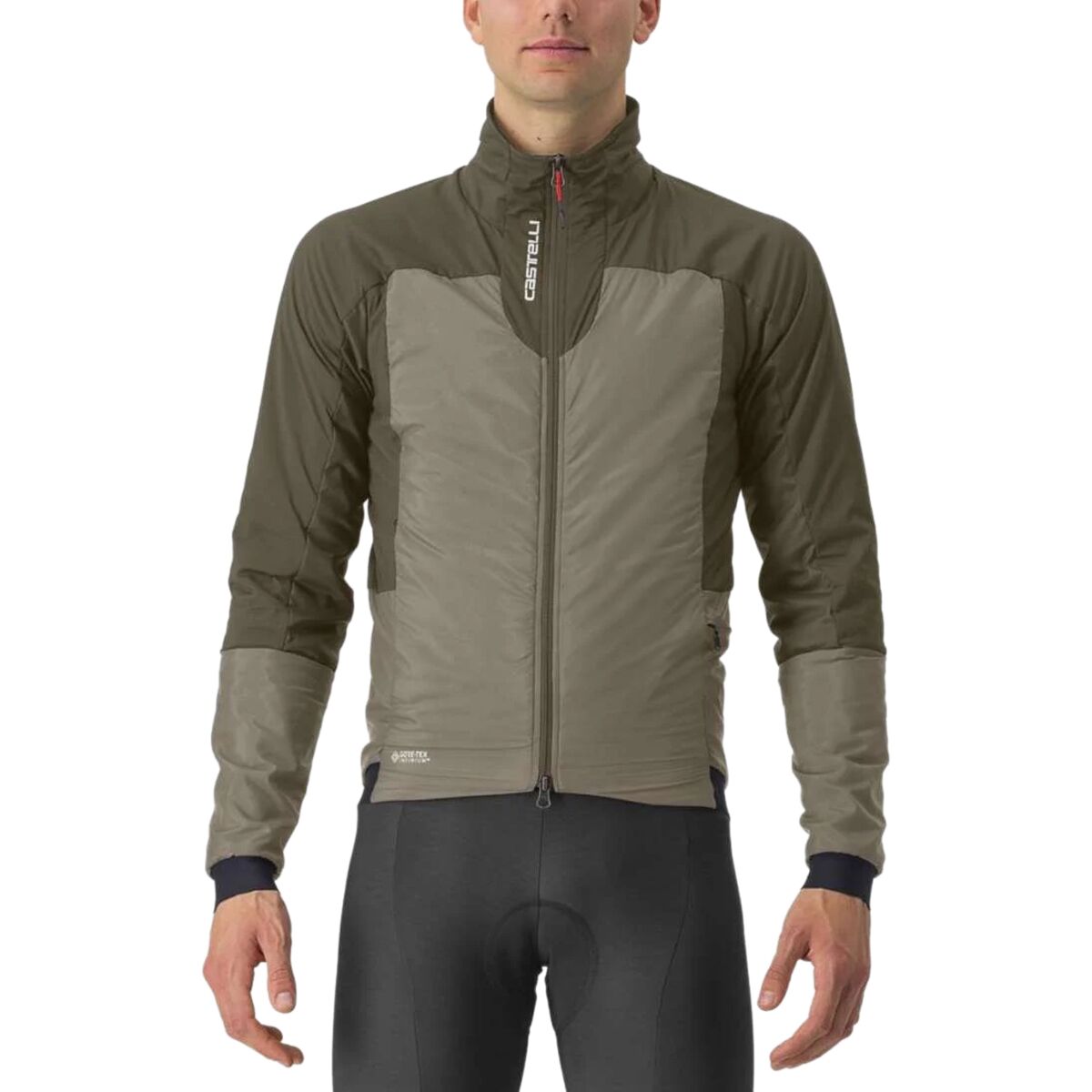 Castelli Castelli Fly Thermal Jacket - Men's Clay/Tarmac, M