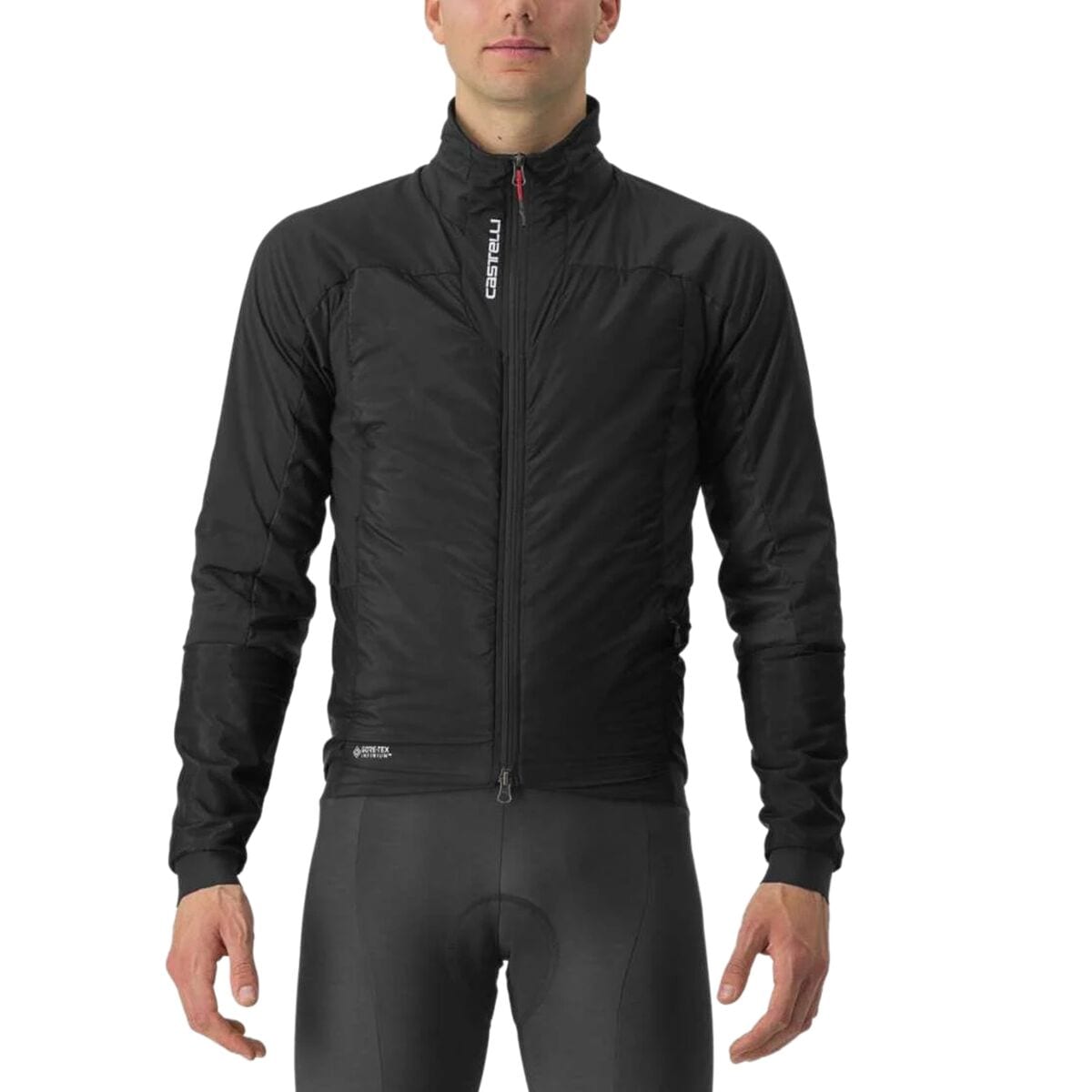 Image of Castelli Fly Thermal Jacket - Men's Light Black, M