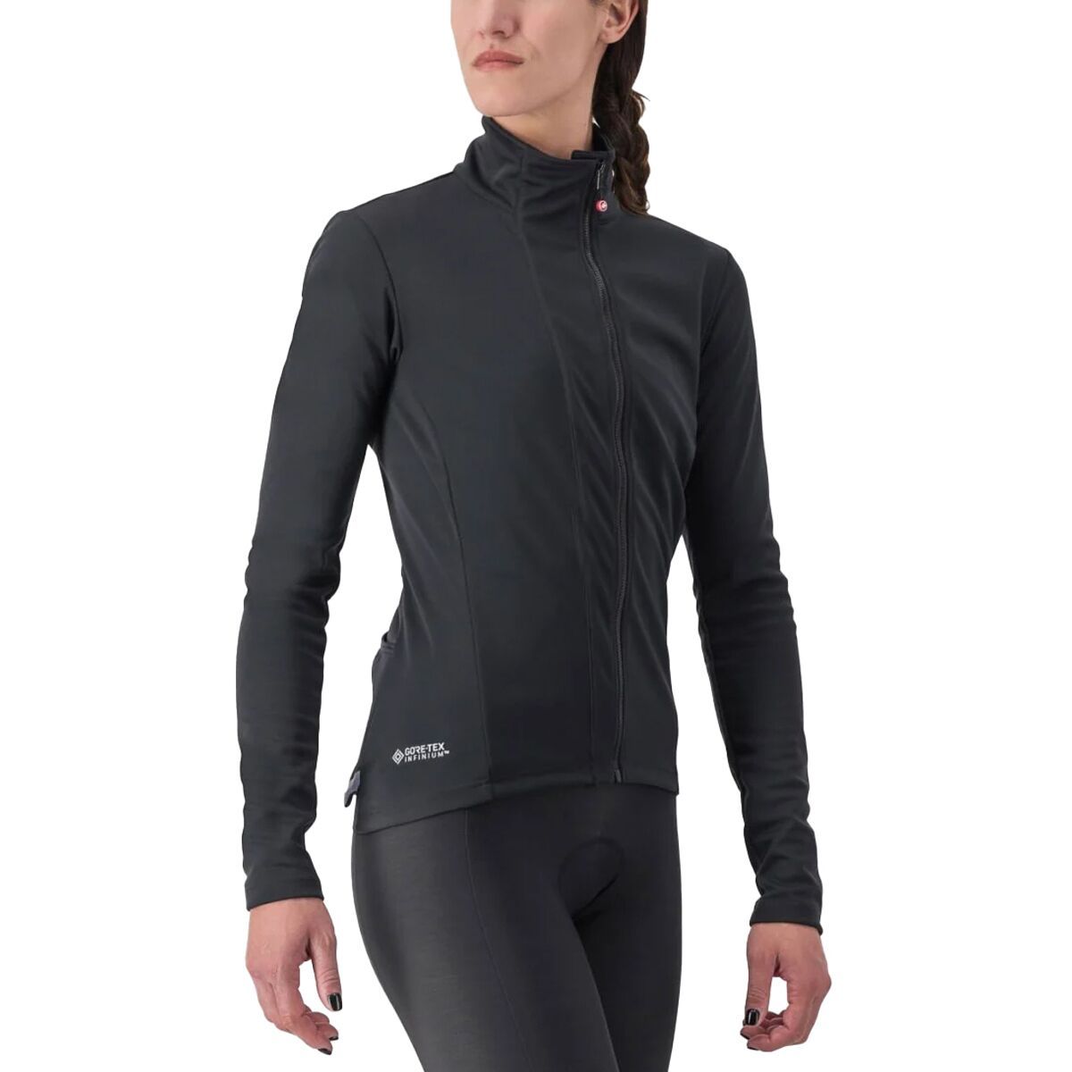Image of Castelli Transition 2 Jacket - Women's Light Black, L