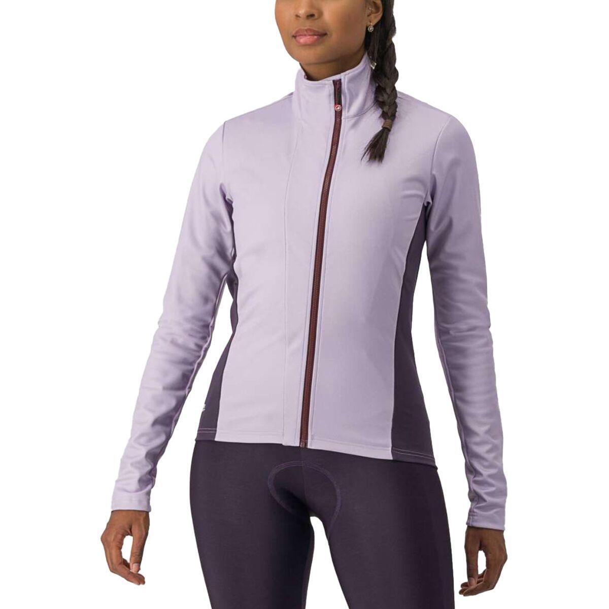 Image of Castelli Transition 2 Jacket - Women's Orchid Petal/Night Shade, S
