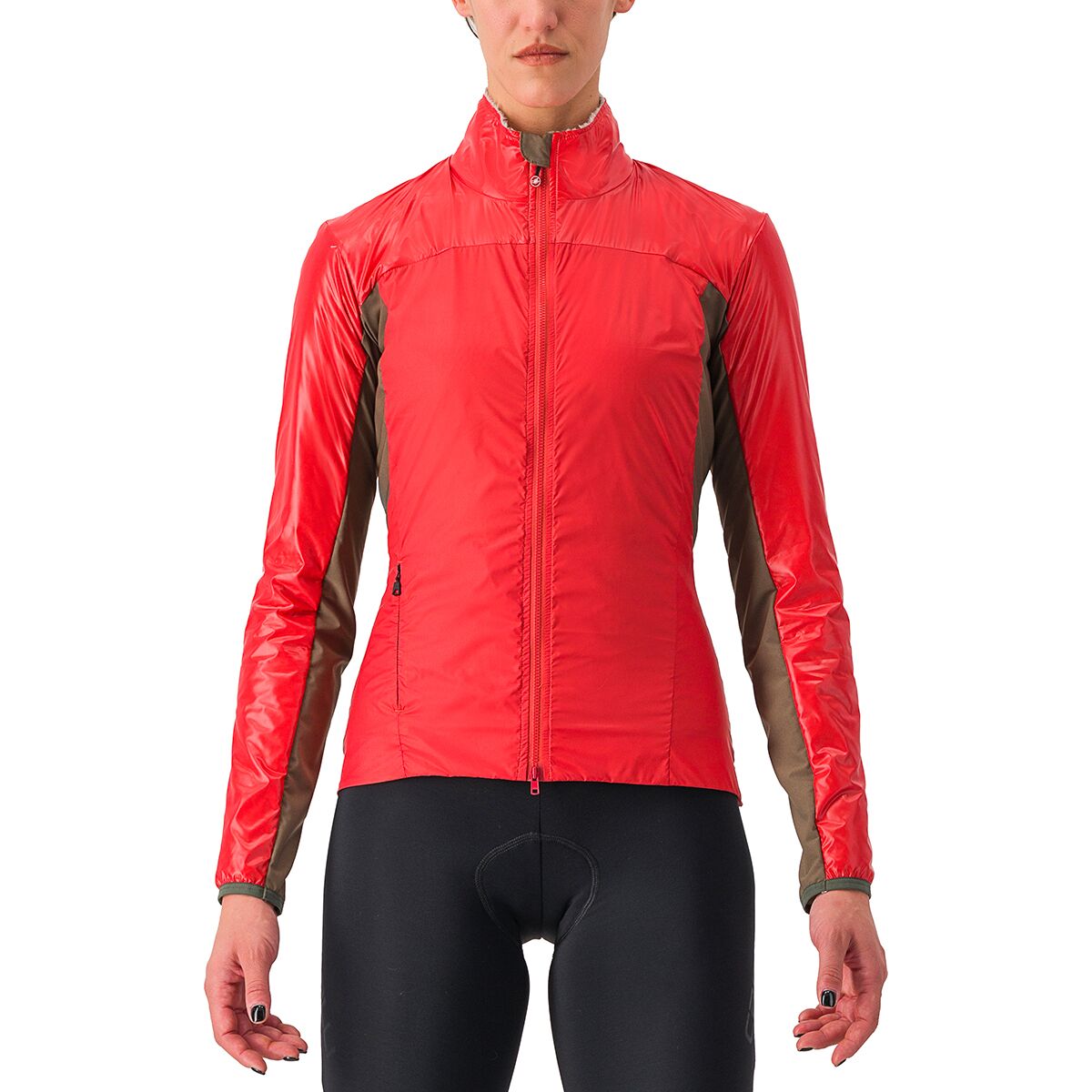 Castelli Castelli Unlimited 2 Puffy Jacket - Women's Dark Gray/Red, M