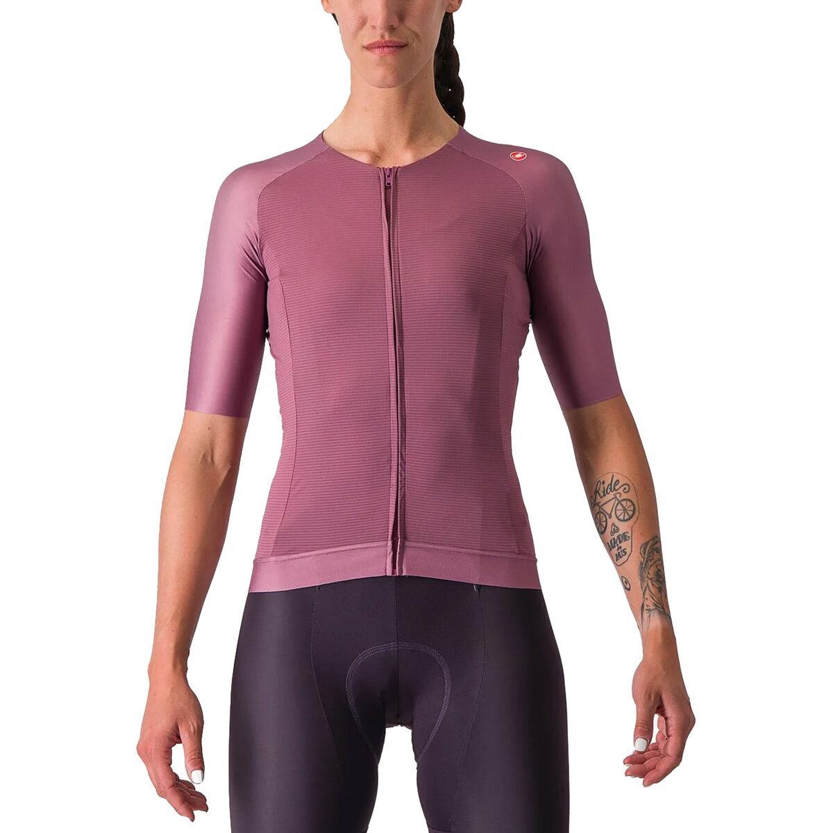 Castelli Aero Pro 7.0 Jersey - Women's Deep Purple, L