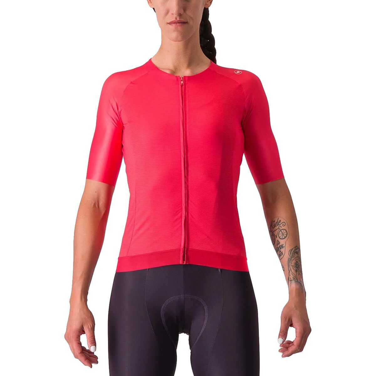 Image of Castelli Aero Pro 7.0 Jersey - Women's Hibiscus, M