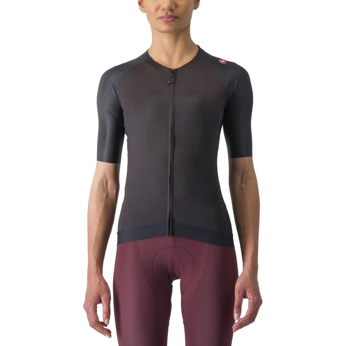 Image of Castelli Aero Pro 7.0 Jersey - Women's Light Black, M