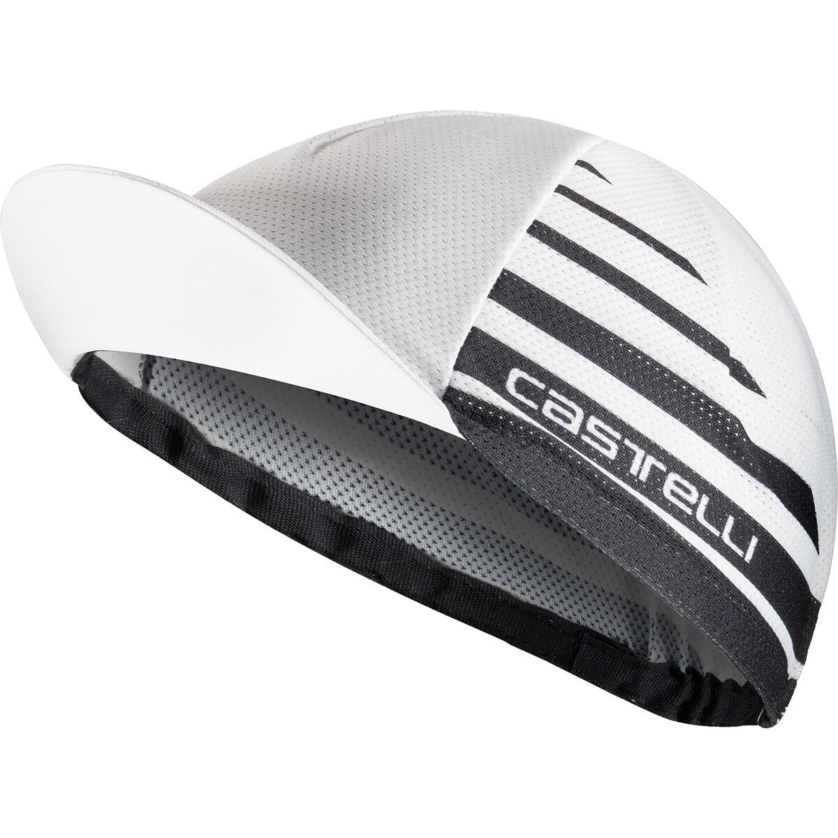Image of Castelli Classico Cap White/Black, One Size