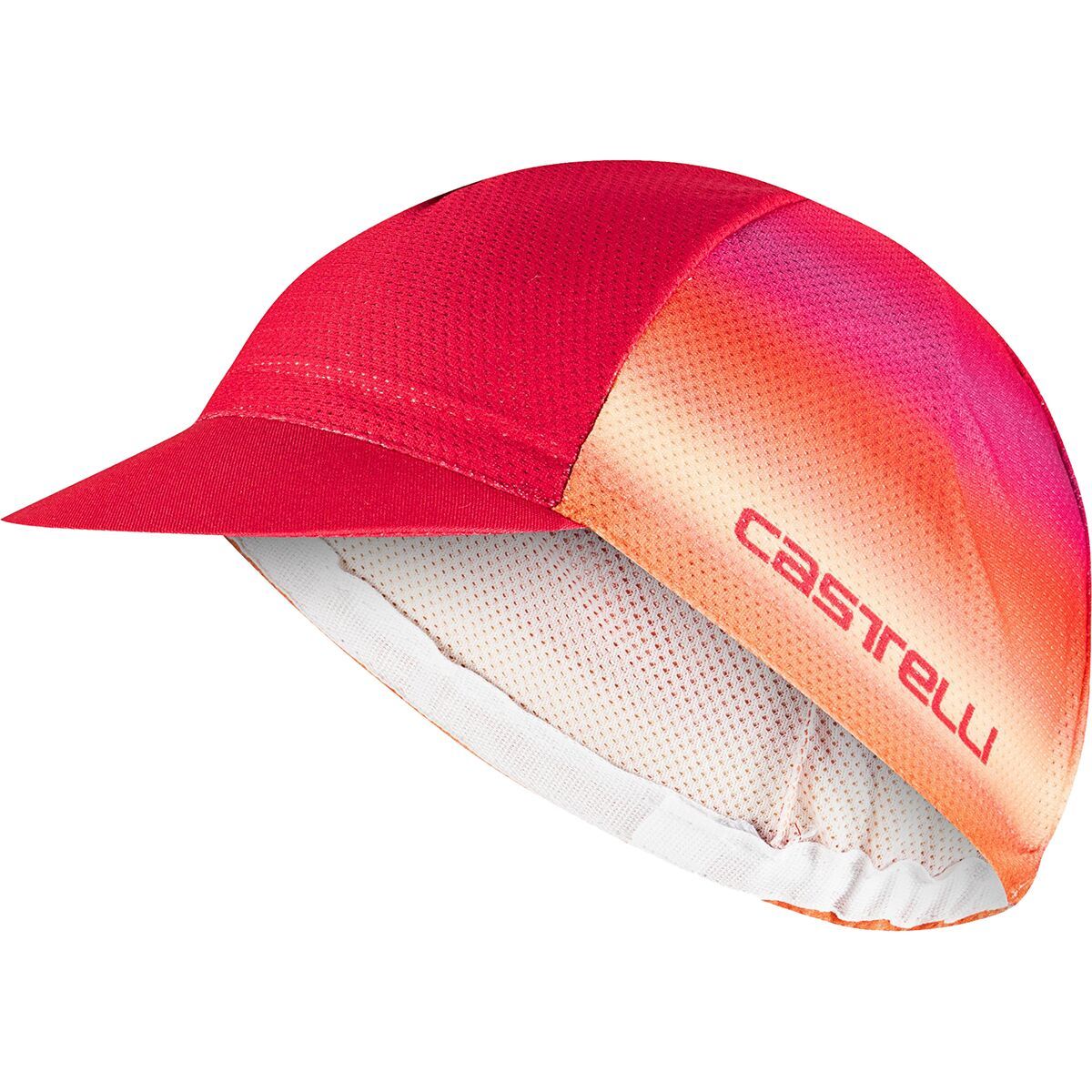 Image of Castelli Climber's 4.0 Cap Hibiscus/Pink-Orange, One Size
