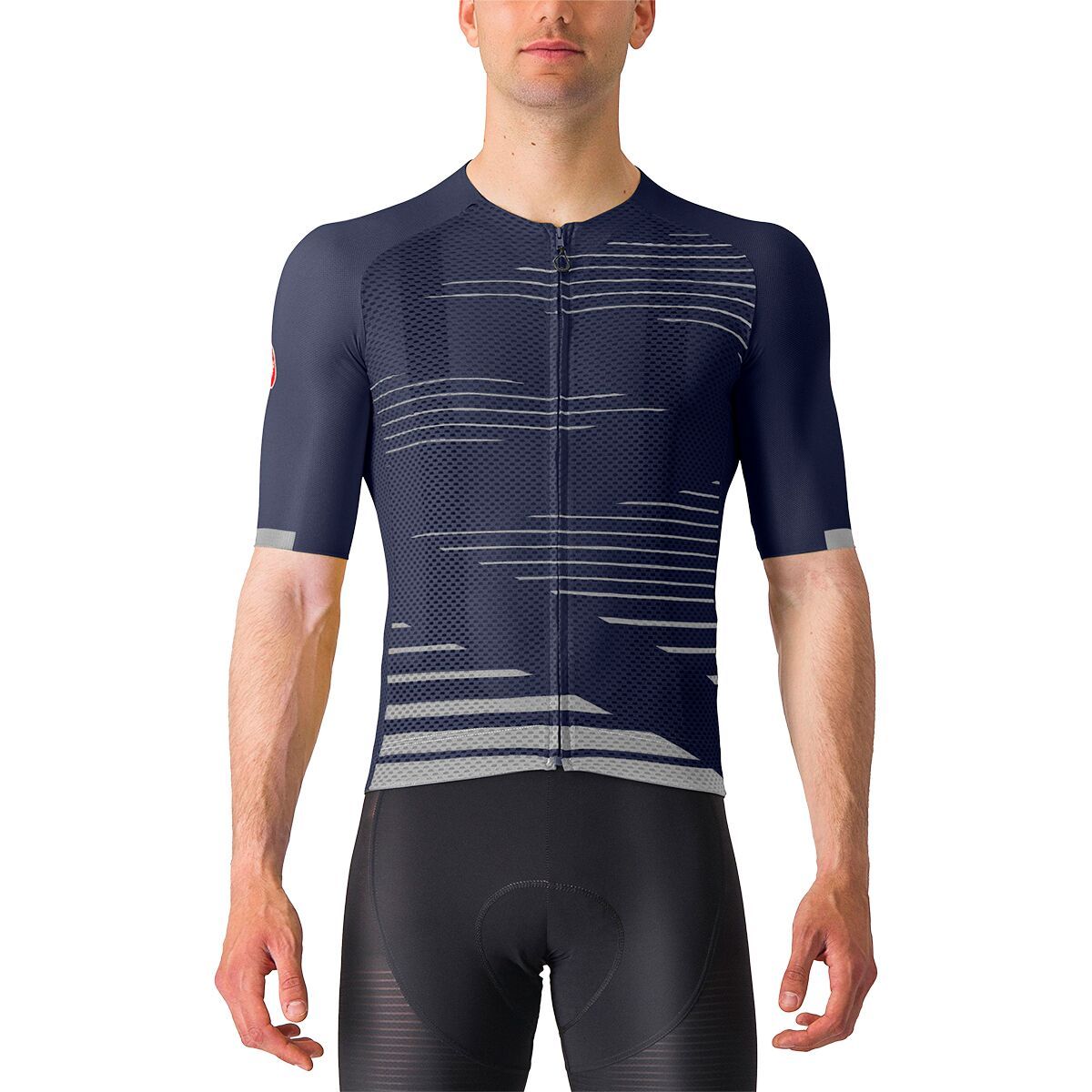 Castelli Climber's 4.0 Jersey - Men's Belgian Blue/Silver Gray, M