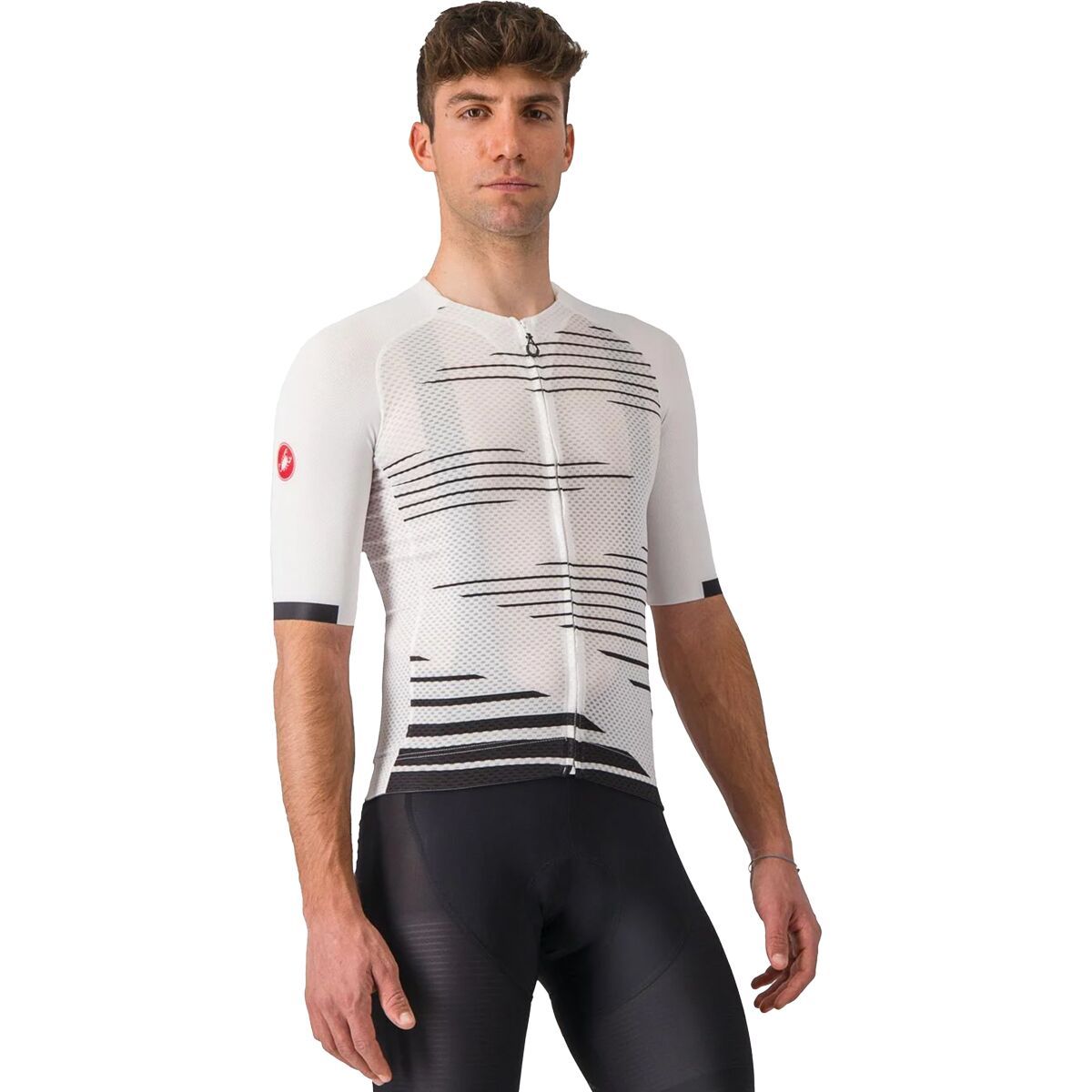 Castelli Climber's 4.0 Jersey - Men's White/Black, L