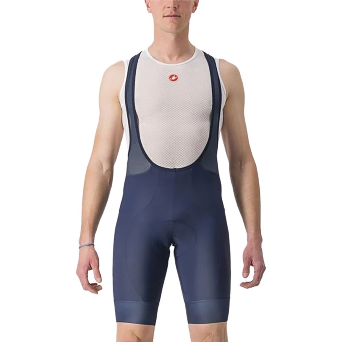 Castelli Entrata 2 Bib Short - Men's Belgian Blue, L