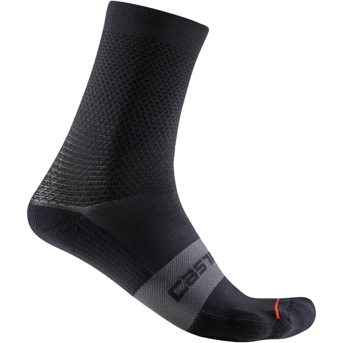 Castelli Espresso 12 Sock - Women's Black, S/M