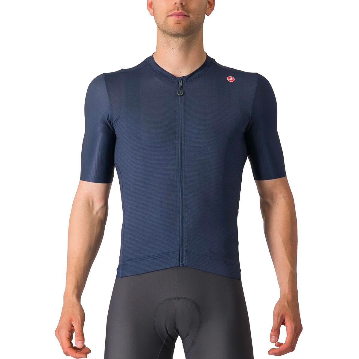Castelli Espresso Jersey - Men's Belgian Blue/Silver Moon, S