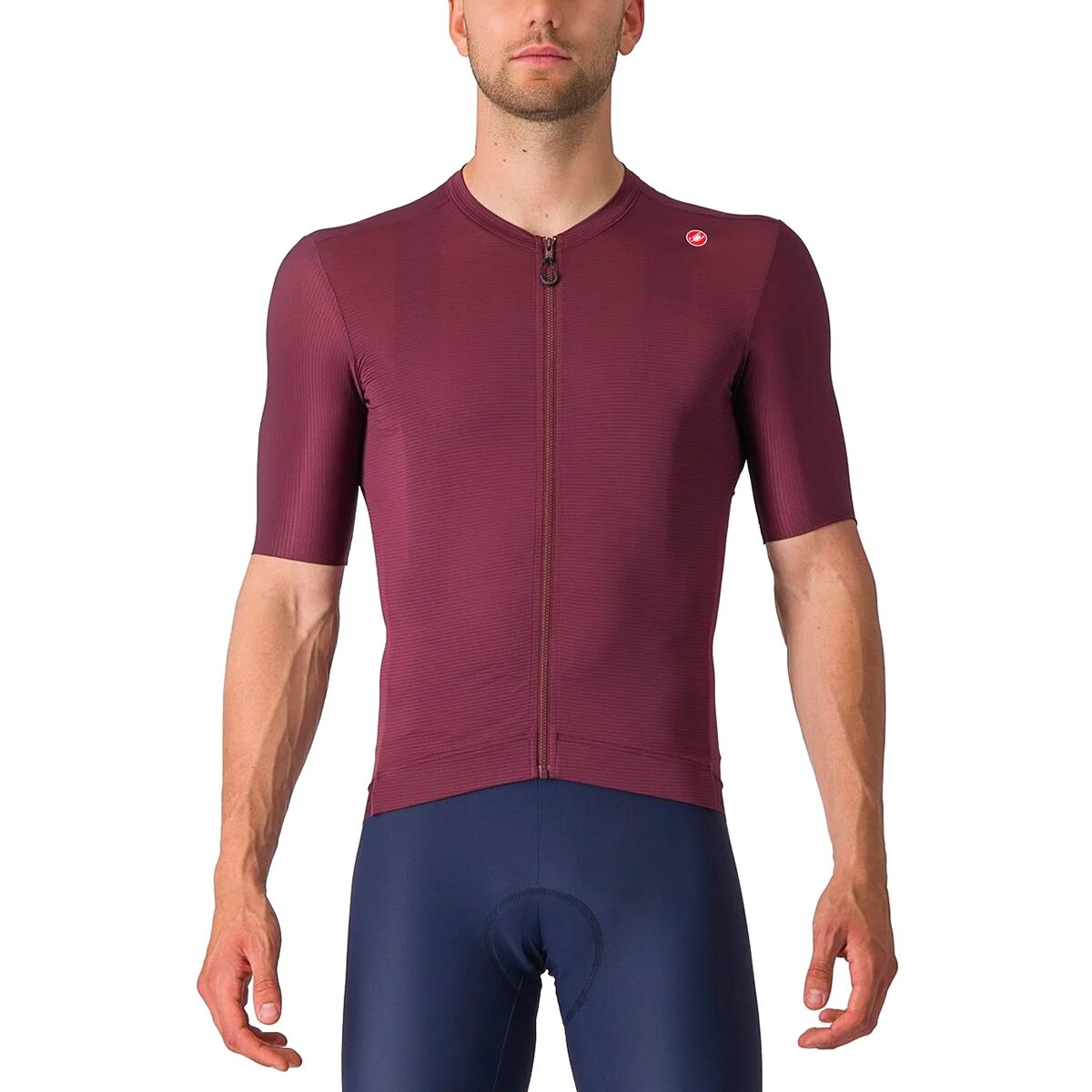 Castelli Castelli Espresso Jersey - Men's Rich Red/Deep Bordeaux, XL