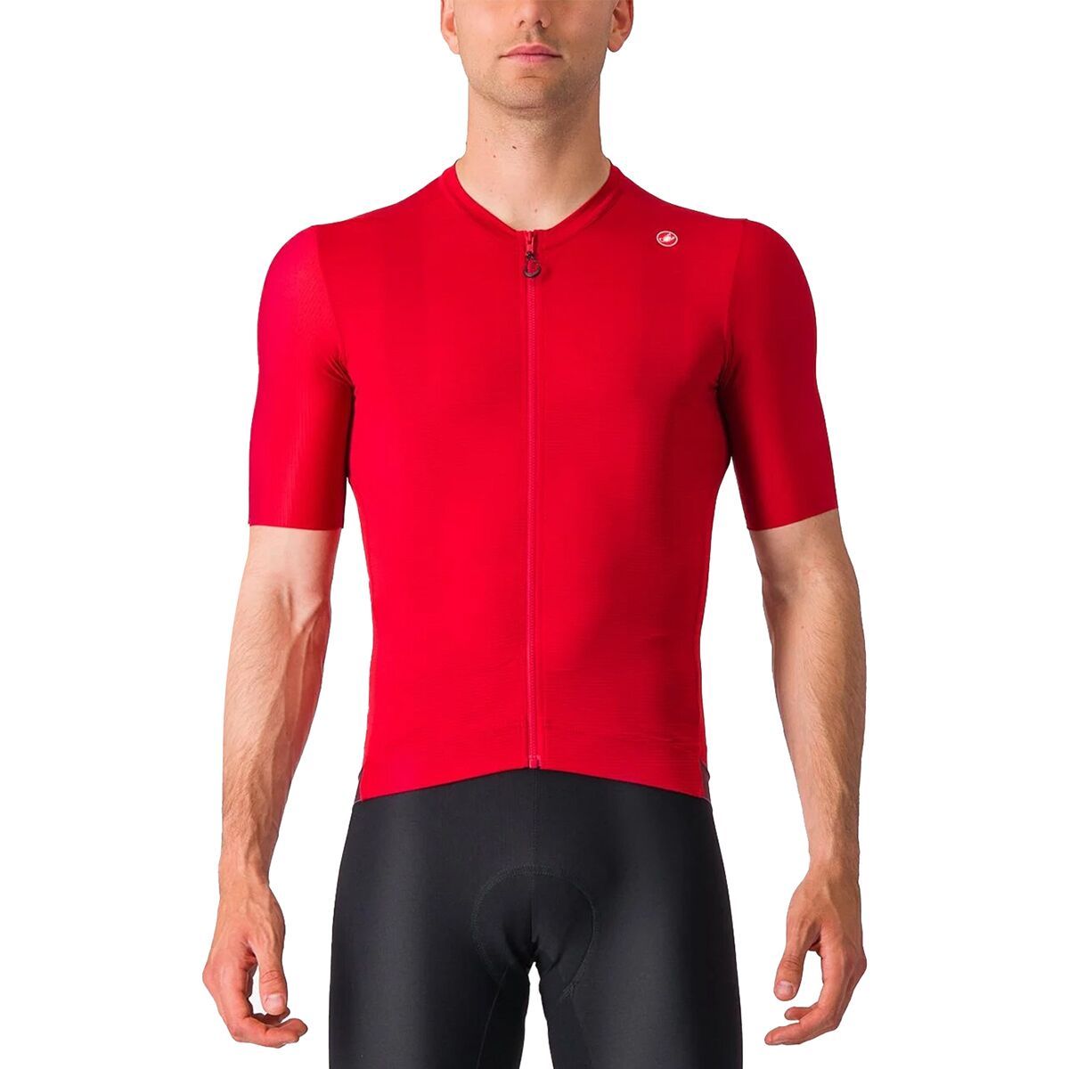 Image of Castelli Espresso Jersey - Men's Rich Red/Deep Bordeaux, XXL