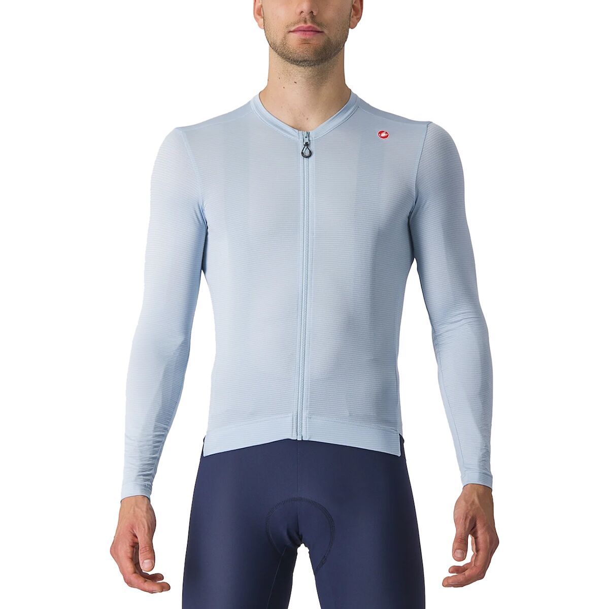 Castelli Espresso Long-Sleeve Jersey - Men's Winter Sky/Belgian Blue, L