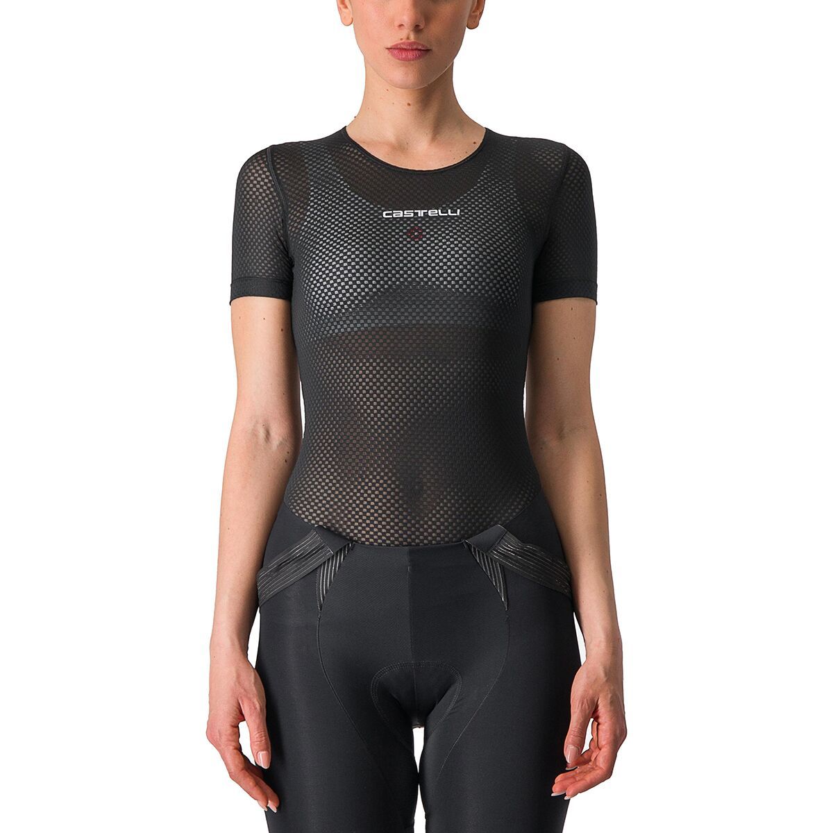 Image of Castelli Pro Mesh Short-Sleeve Baselayer - Women's Black, L