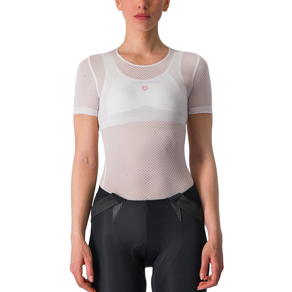 Image of Castelli Pro Mesh Short-Sleeve Baselayer - Women's White, M