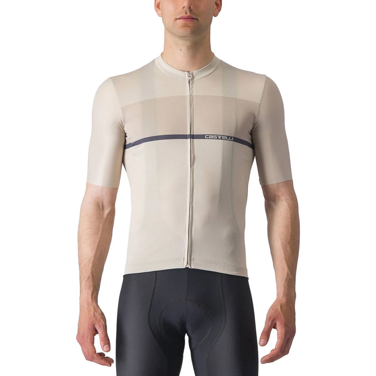Castelli Tradizione Jersey - Men's Silver Moon/Clay-Twilight Blue, XXL