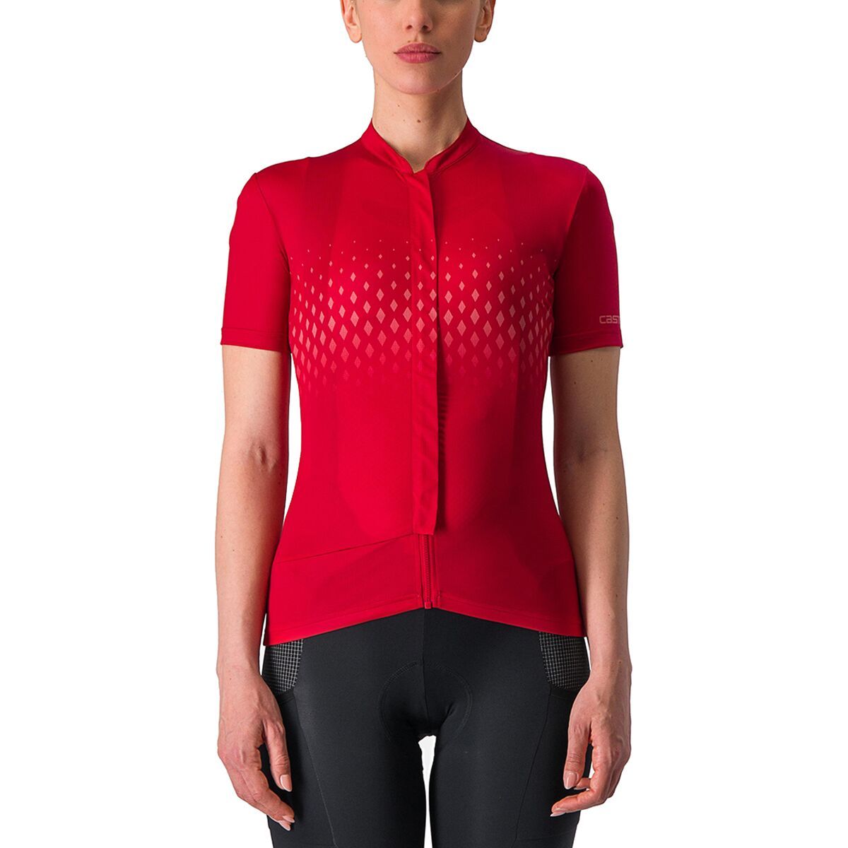 Image of Castelli Unlimited Sentiero 3 Jersey - Women's Rich Red/Mineral Red, XL