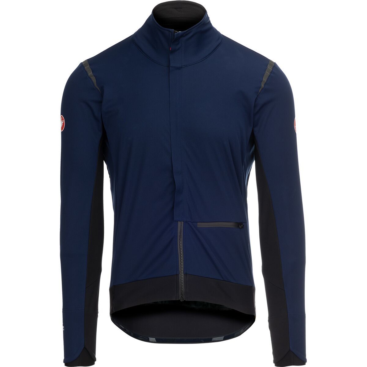 Image of Castelli Alpha Doppio RoS Limited Edition Jacket - Men's Dark Blue, M