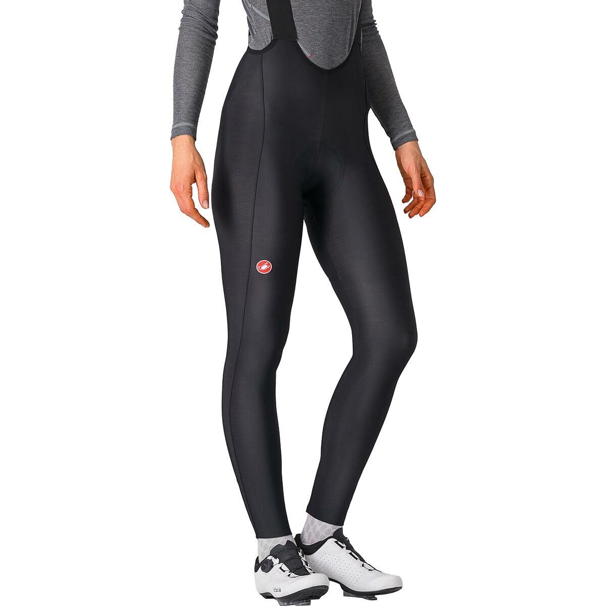 Image of Castelli Espresso DT Bibtight - Women's Black, L
