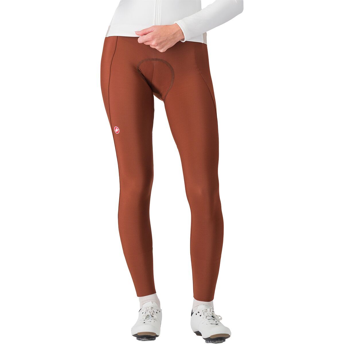 Image of Castelli Espresso DT Bibtight - Women's Deep Mocha, L