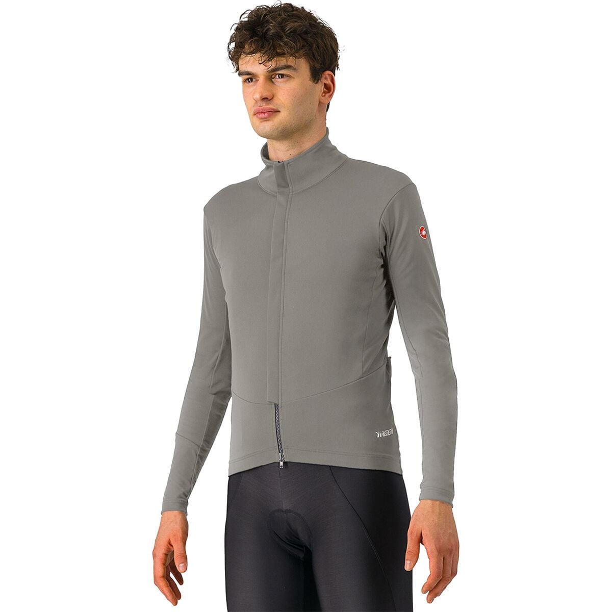 Image of Castelli Perfetto Air Jacket - Men's Gunmetal Gray, XL