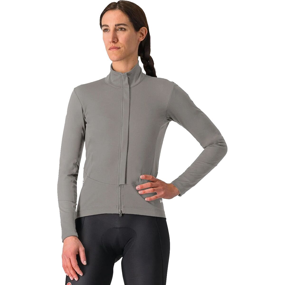 Image of Castelli Perfetto Air Jacket - Women's Gunmetal Gray, S