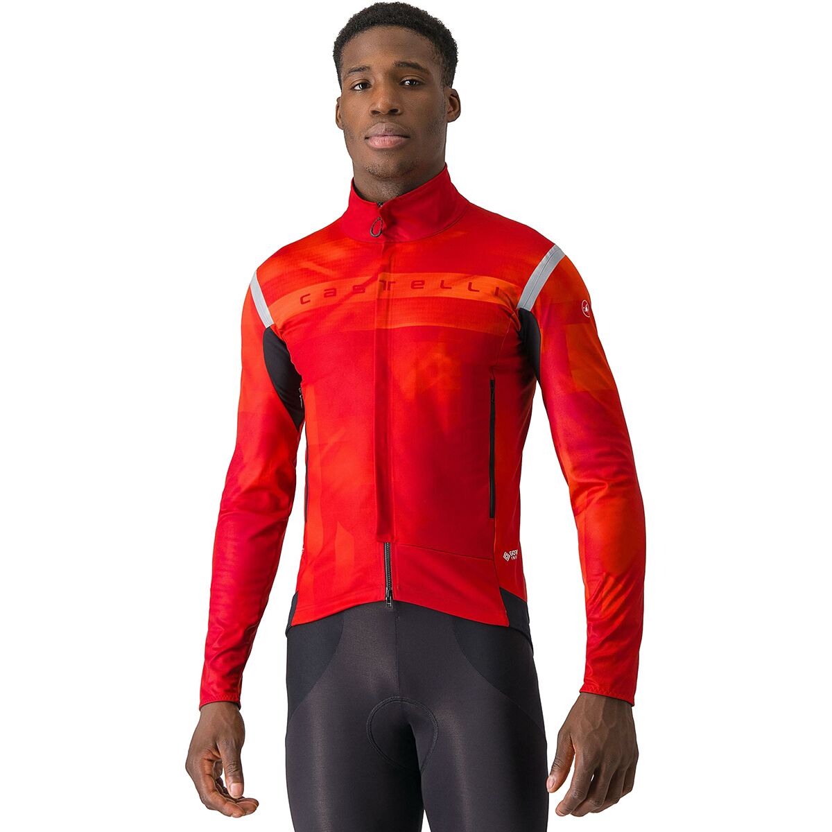 Castelli Perfetto removable sleeves GTX Infinium Rosso Corsa