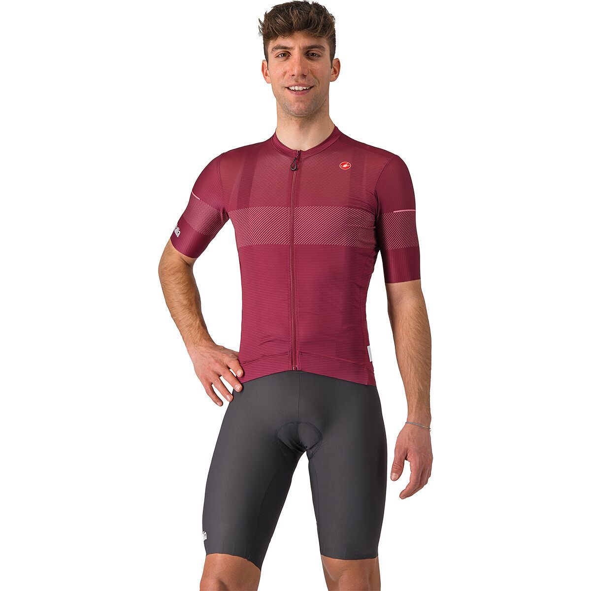 Castelli #GIRO Trofeo Bibshort - Men's Dark Gray, L