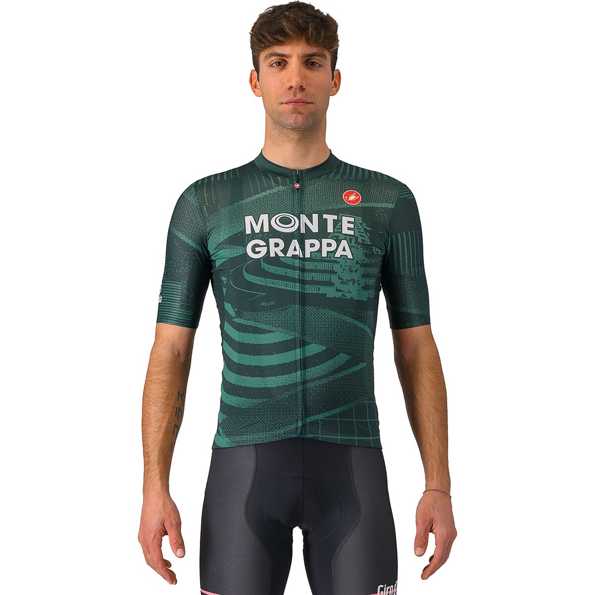 Castelli Castelli #GIRO107 Jersey - Men's Montegrappa Verde Diaspro, XXL