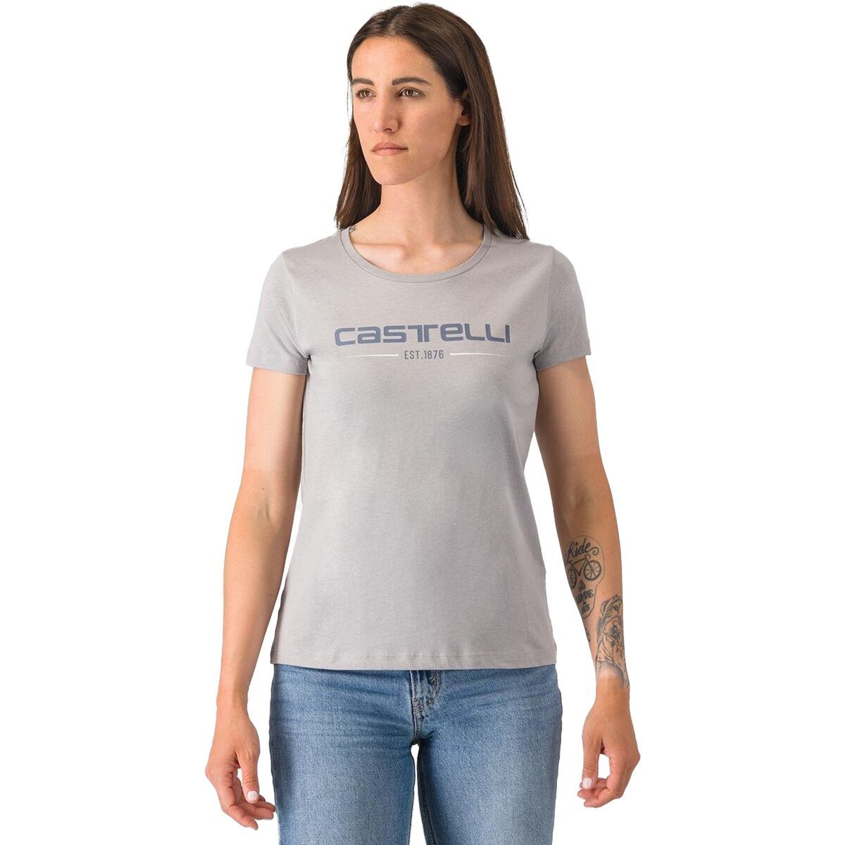 Castelli 76 T-Shirt - Women's Gray, S