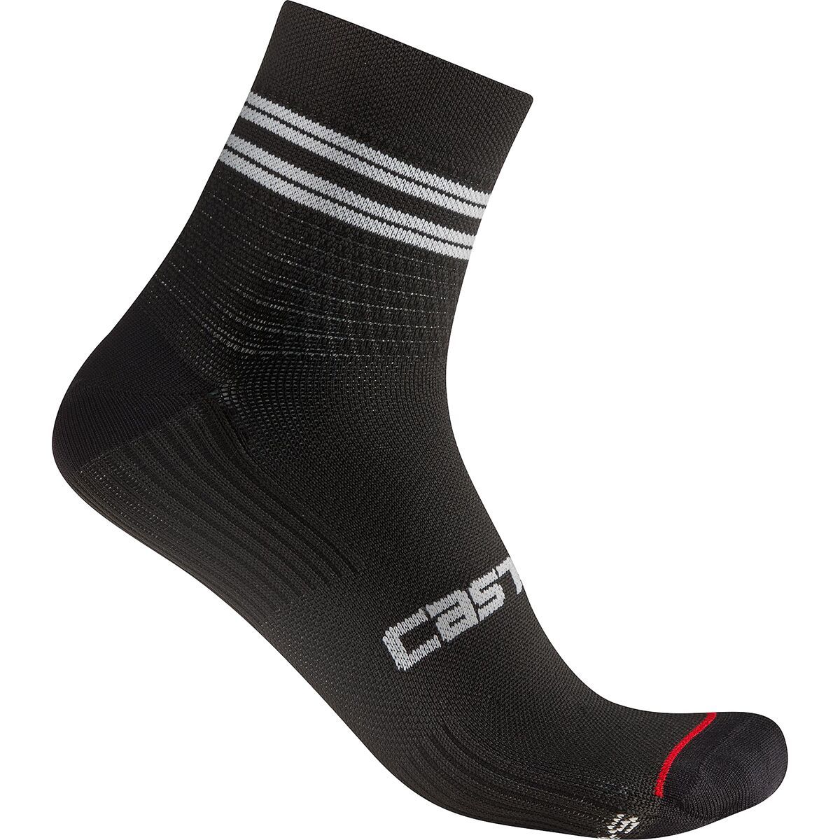 Image of Castelli Anima 7 Sock - Women's Black, S/M