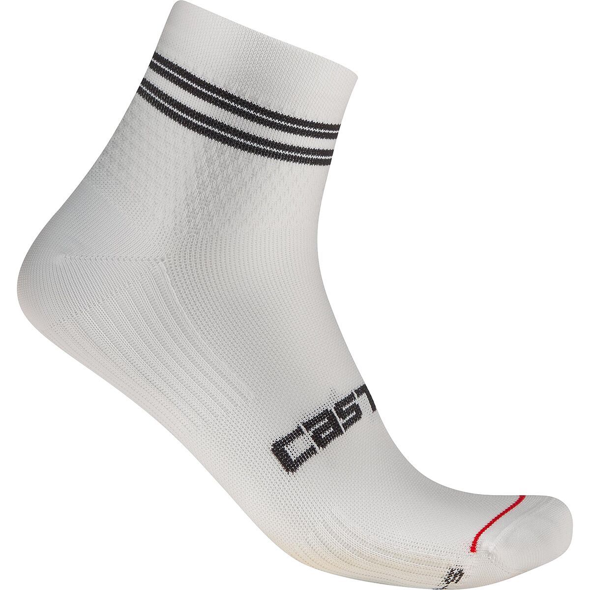 Image of Castelli Anima 7 Sock - Women's White, L/XL