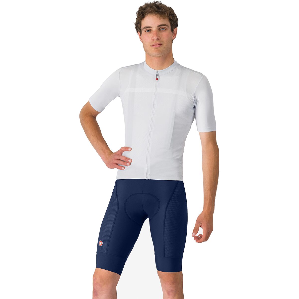 Image of Castelli Competizione 2 Bib Short - Men's Belgian Blue, L