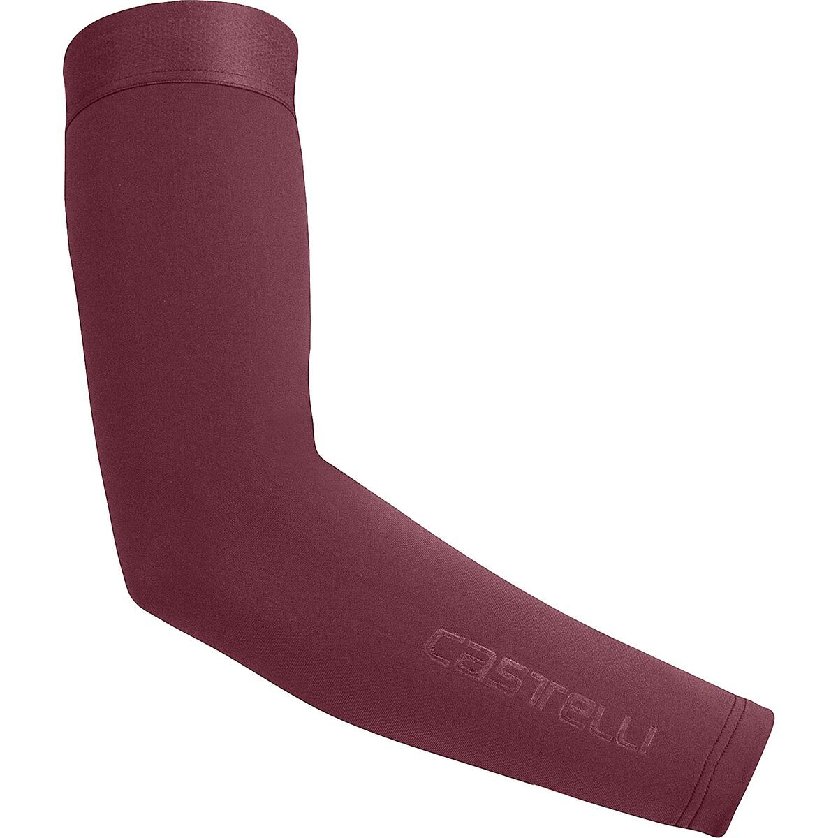 Image of Castelli Espresso Arm Warmer Deep Bordeaux, L