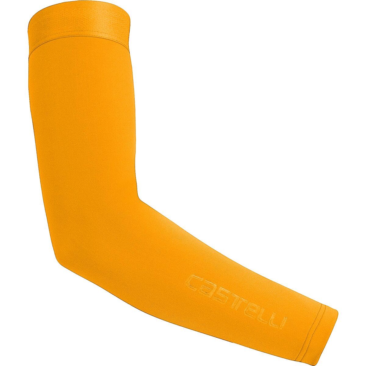 Image of Castelli Espresso Arm Warmer Vivid Orange, L