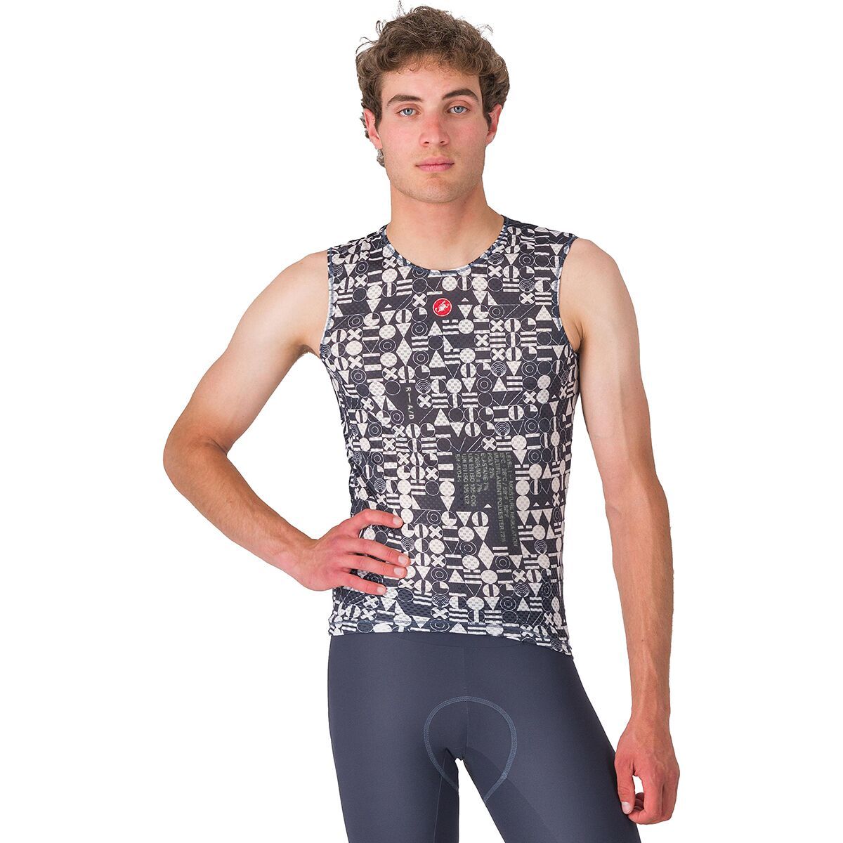 Castelli Espresso R-A/D Sleeveless Baselayer - Men's Twilight Blue, M