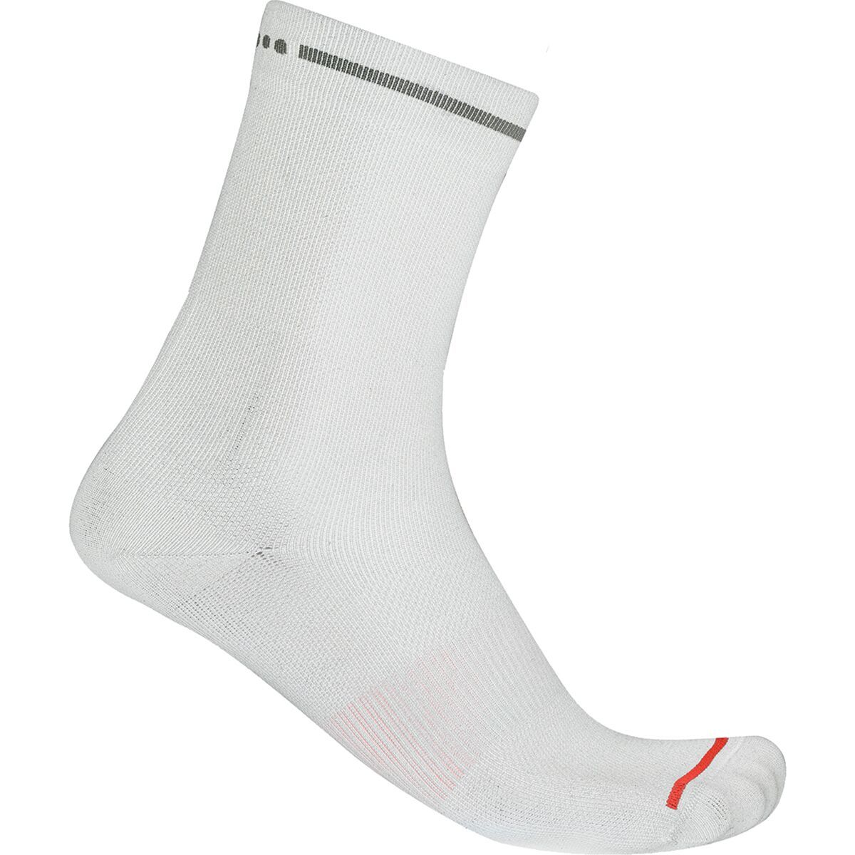 Image of Castelli Premio Evo 12 Sock - Women's White, S/M