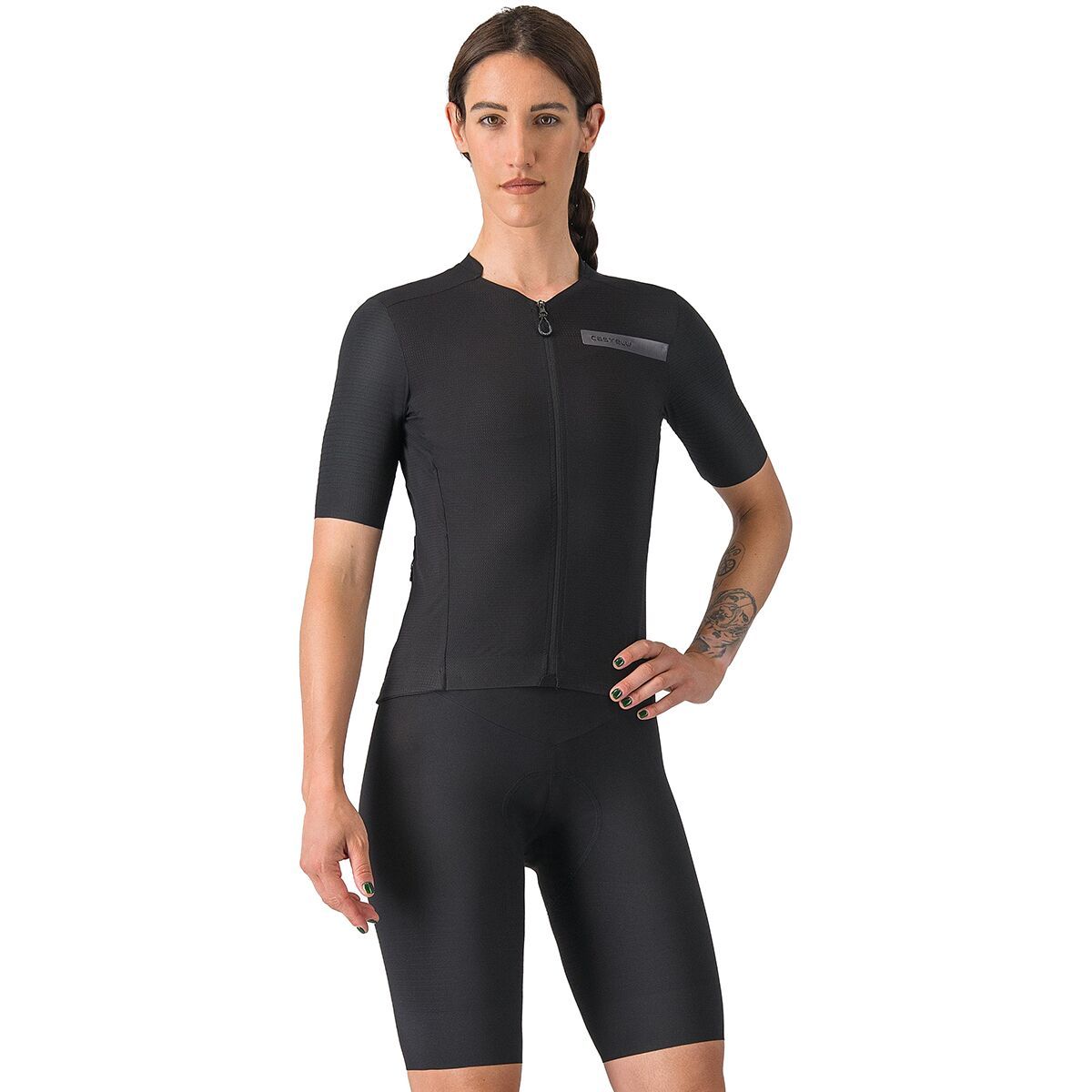 Image of Castelli Premio Evo DT Bib Short - Women's Black, L