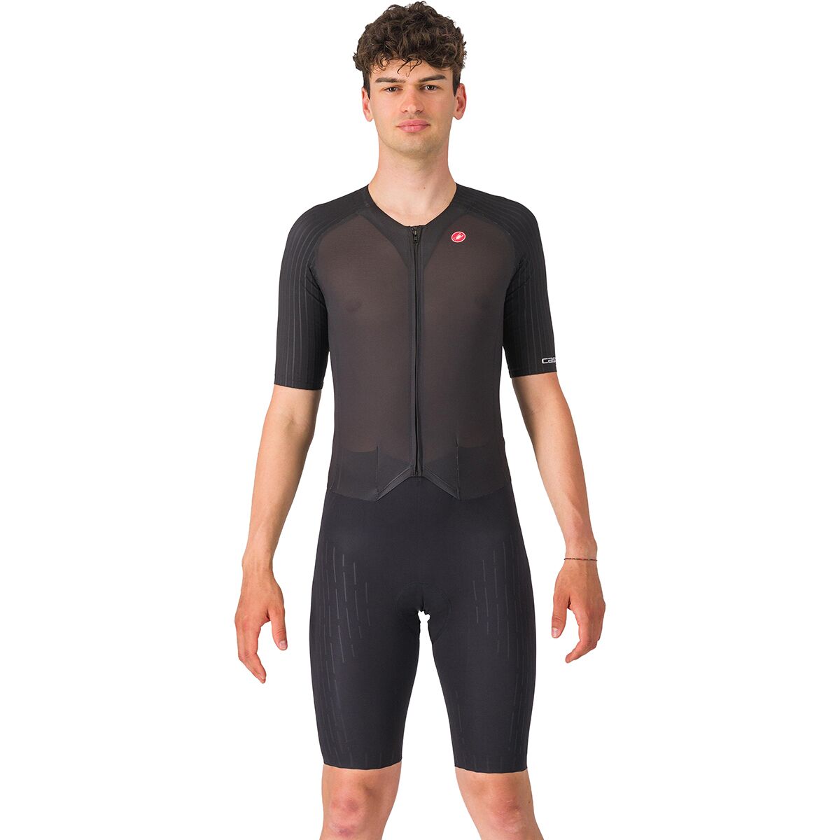 Image of Castelli Sanremo S Tri Speed Suit - Men's Black, XXL