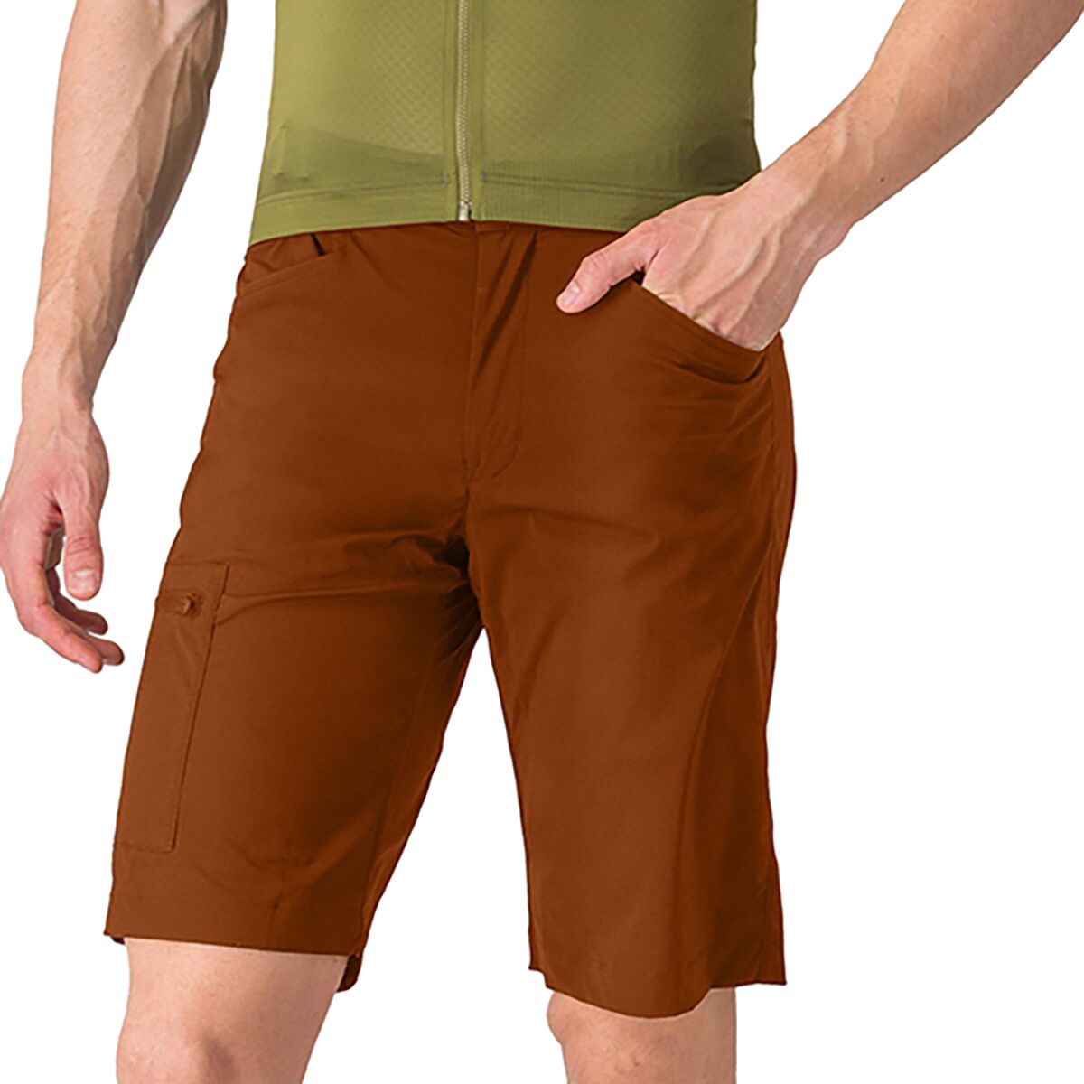 Image of Castelli Unlimited Adventure Baggy Short - Men's Deep Mocha, XL