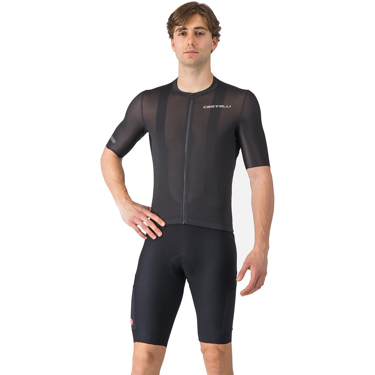 Image of Castelli Unlimited Endurance Bib Short - Men's Black, XS
