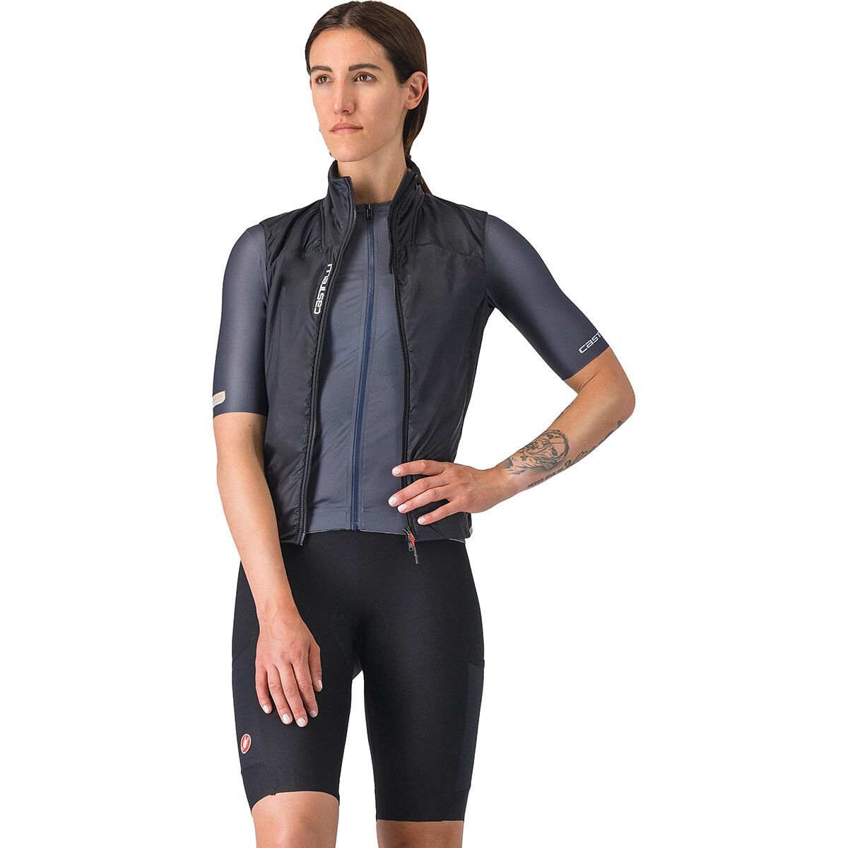 Image of Castelli Unlimited Endurance DT Bib Short - Women's Black, M