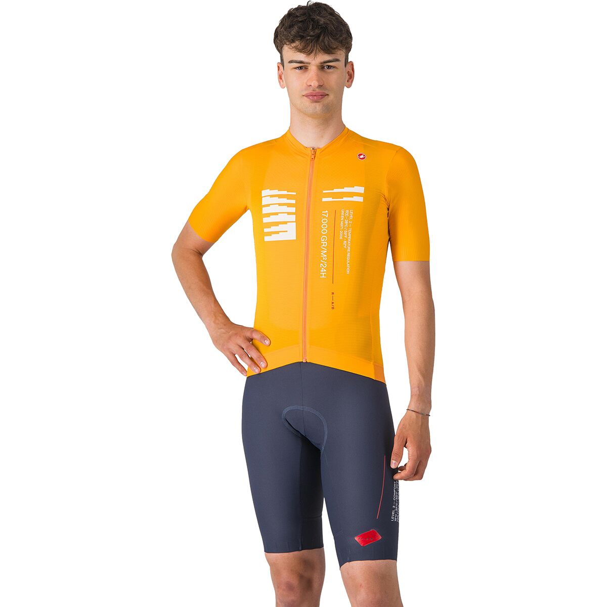 Castelli Castelli Espresso R-A/D Bib Short - Men's Twilight Blue, XL