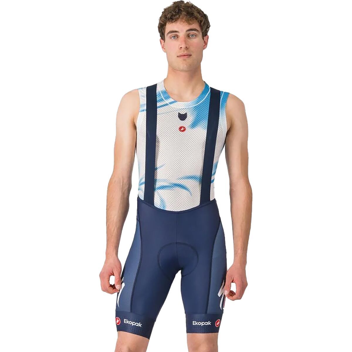 Image of Castelli Soudal/Quick-Step Competizione 2 Bibshort - Men's Belgian Blue, XXL