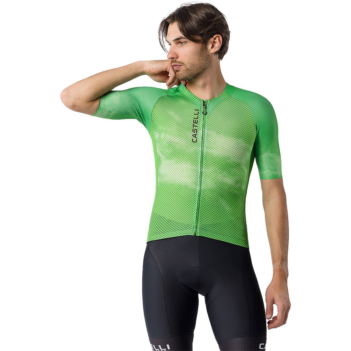 Image of Castelli Climber's A/C Limited Edition Jersey - Men's Kelly Green, XL